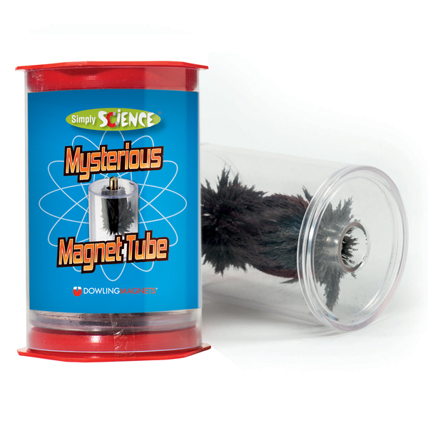 Dowling Magnets Simply Science Mysterious Magnet Tube, with Steel Filings SS31